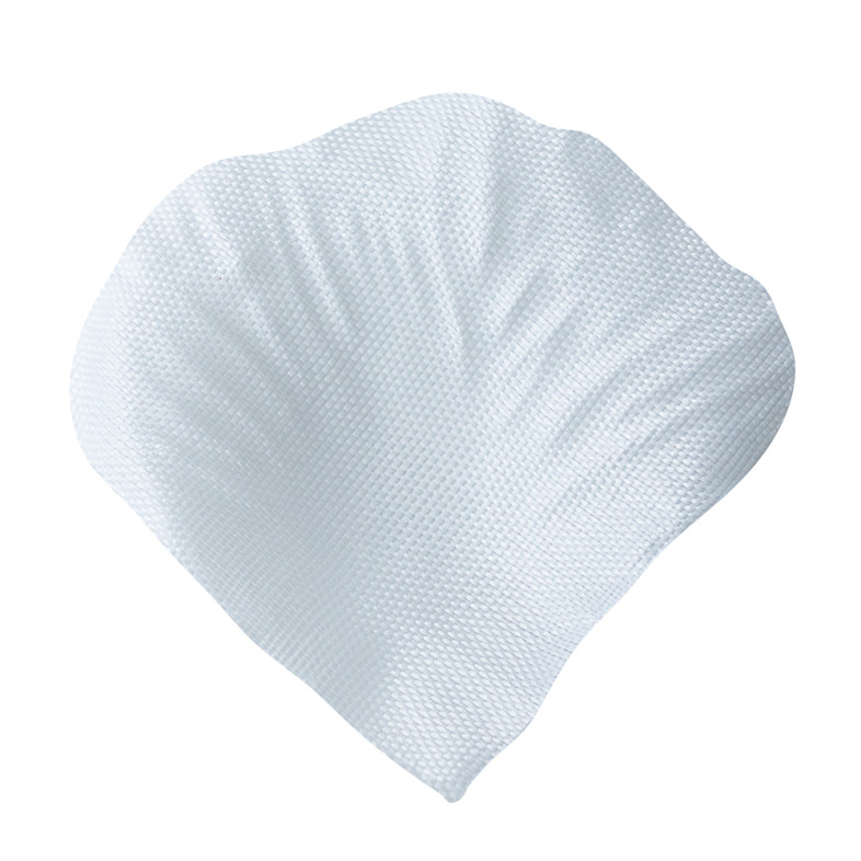 Artificial rose petals 50 mm white pack of 100 pcs +-3%