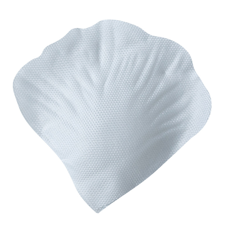 Artificial rose petals 50 mm white pack of 100 pcs +-3%