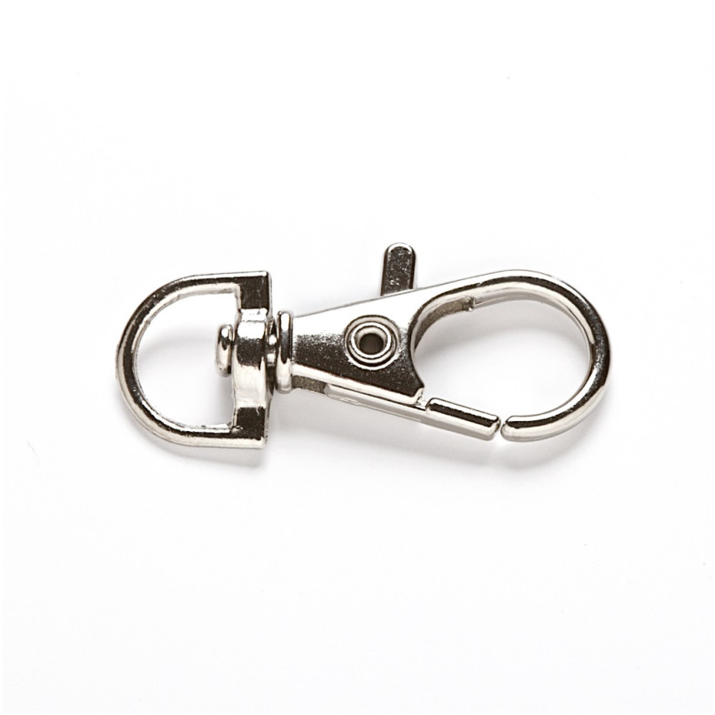 Carabiner for key chain 36×15 mm cupronickel 1 pc.