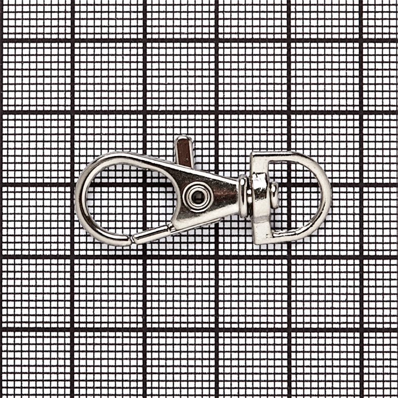 Carabiner for key chain 36×15 mm cupronickel 1 pc.