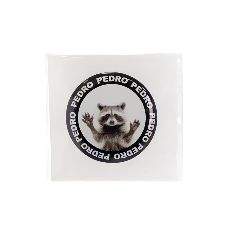 3D Pedro sticker 1 pc.