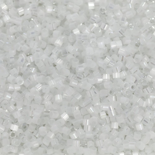 Japanese Miyuki Delica beads 11/0 DB-670 transparent satin AB pack of 5 g