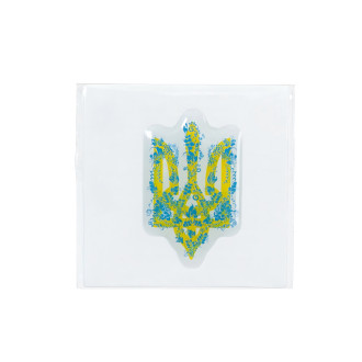 3D-naklejka Herb Ukrainy