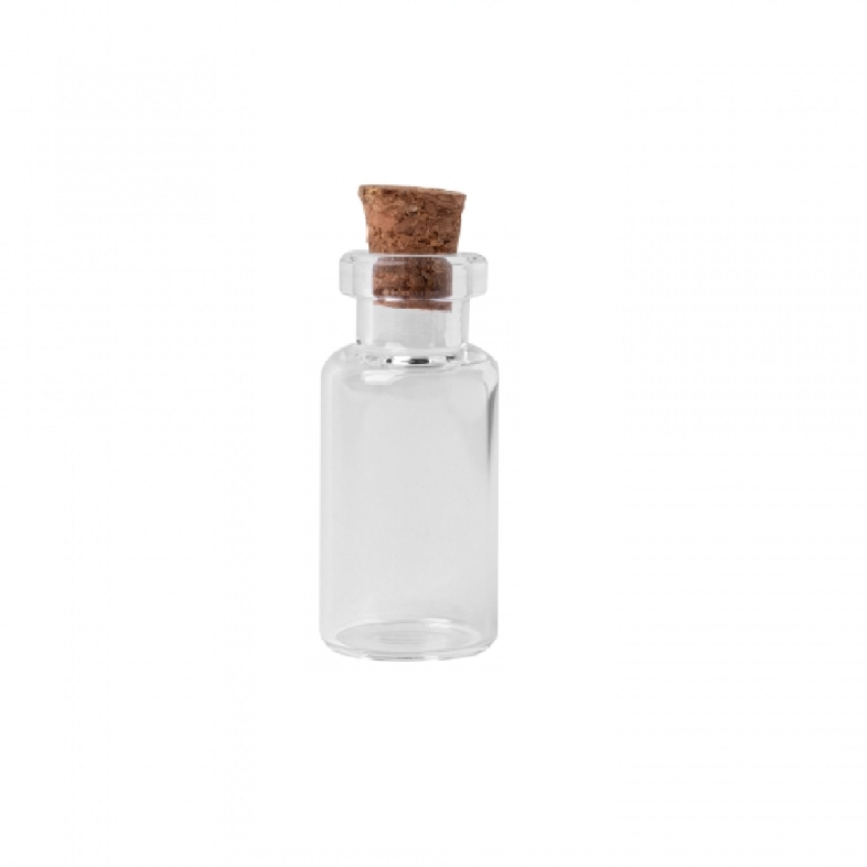 Glass flask 35×16 mm small