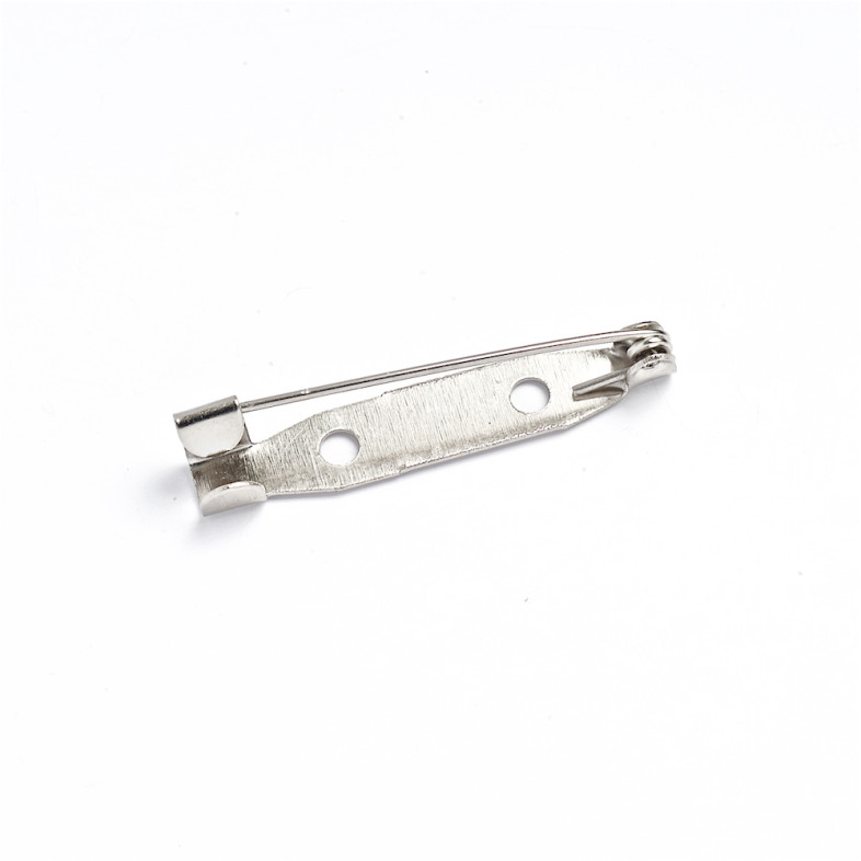 Baza do broszki 30×5,5 mm melchiorowy 1 szt