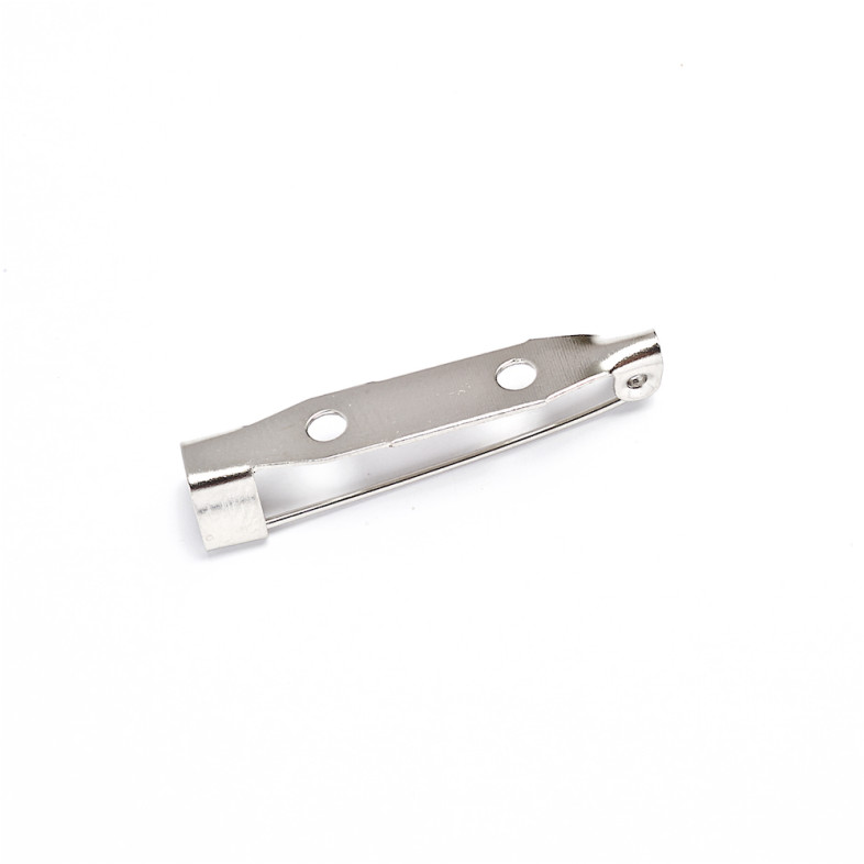 Baza do broszki 30×5,5 mm melchiorowy 1 szt