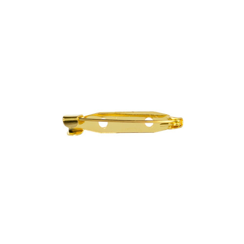 Baza do broszki 30x6 mm złoty 1 szt