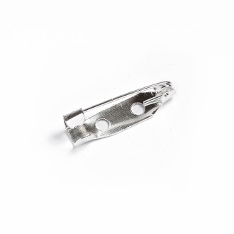 Baza do broszki 20x5 mm srebrny 1 szt