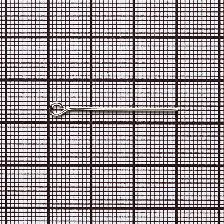 Jewelry pins 30 mm silver pack of 10 g