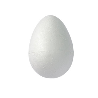 Podstawa piankowa 9x6,5 cm Jajko biały 1 szt