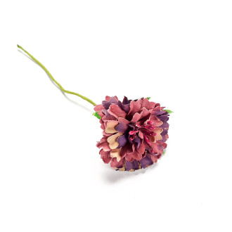 Artificial flowers 35 mm purple 1 pc