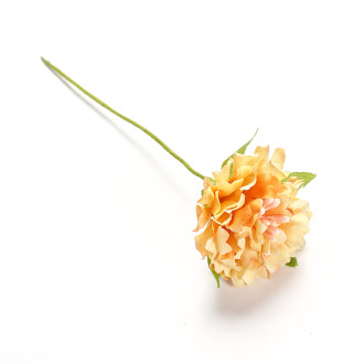 Artificial flowers 35 mm peach 1 pc