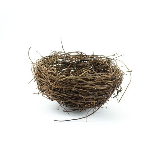 Decorative element 8×3 cm Vine nest brown 1 pc