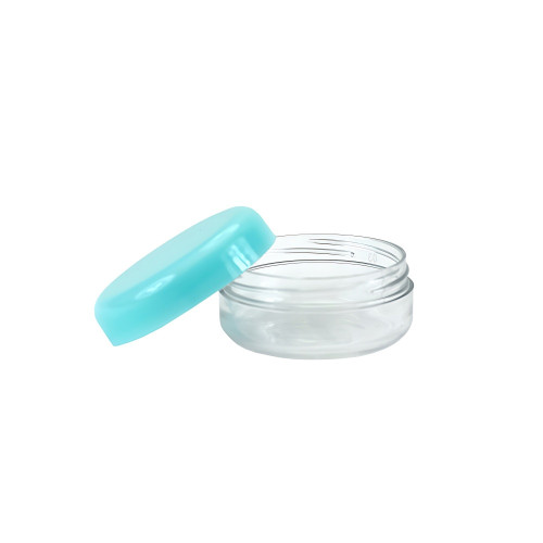 Plastic container 10 ml turquoise