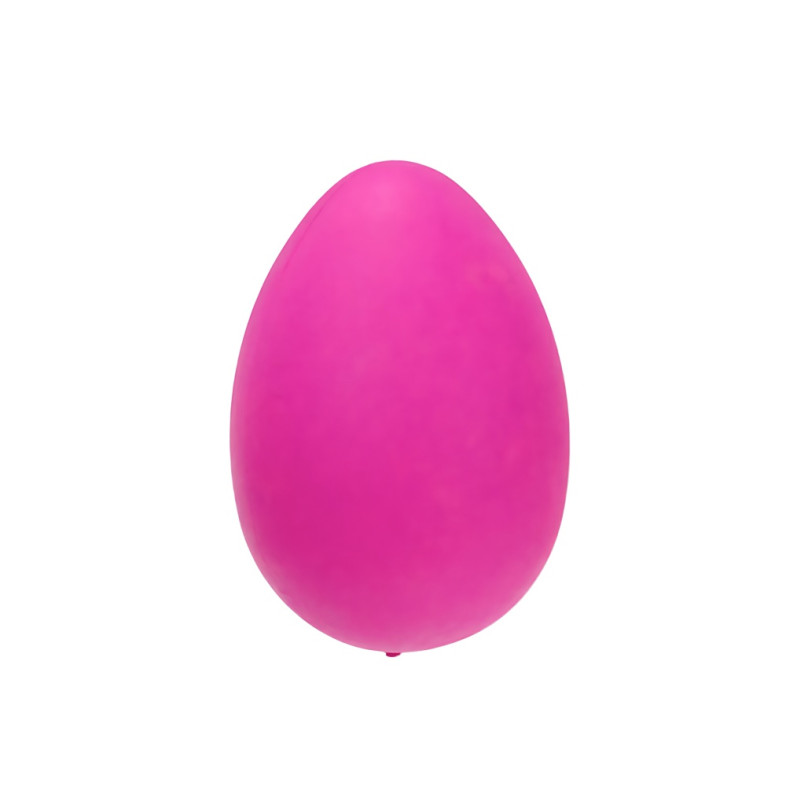 Decorative plastic element 6×4 cm Egg raspberry 1 pc.