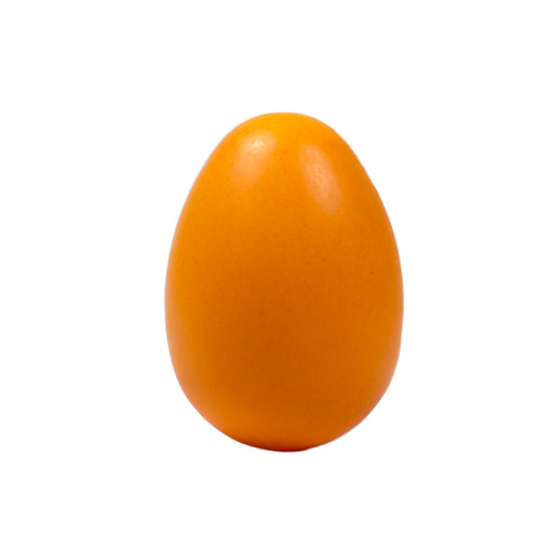 Decorative plastic element 6×4 cm Orange egg 1 pc.