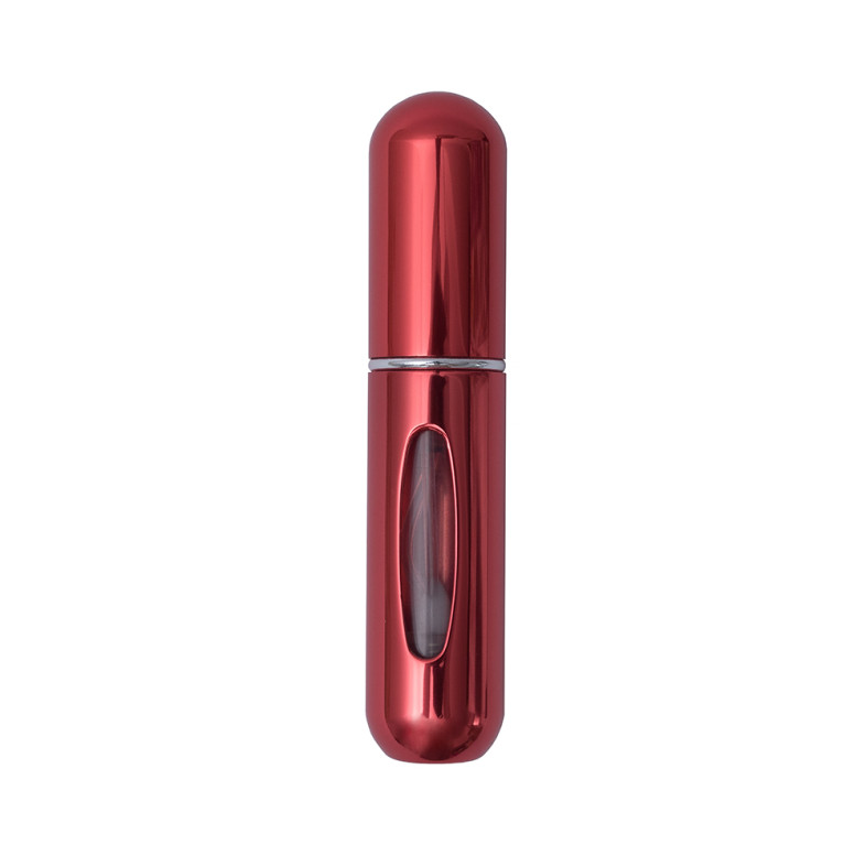 Perfume atomizer in a bottle 5 ml red cartridge
