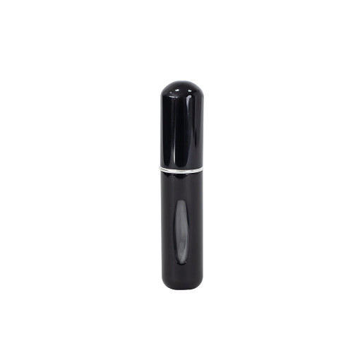 Perfume atomizer in a bottle 5 ml black cartridge