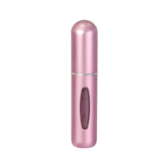 Atomizer do perfum w butelce 5 ml rozowy matowy wkład