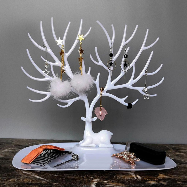 White Deer Jewelry Stand-Mannequin