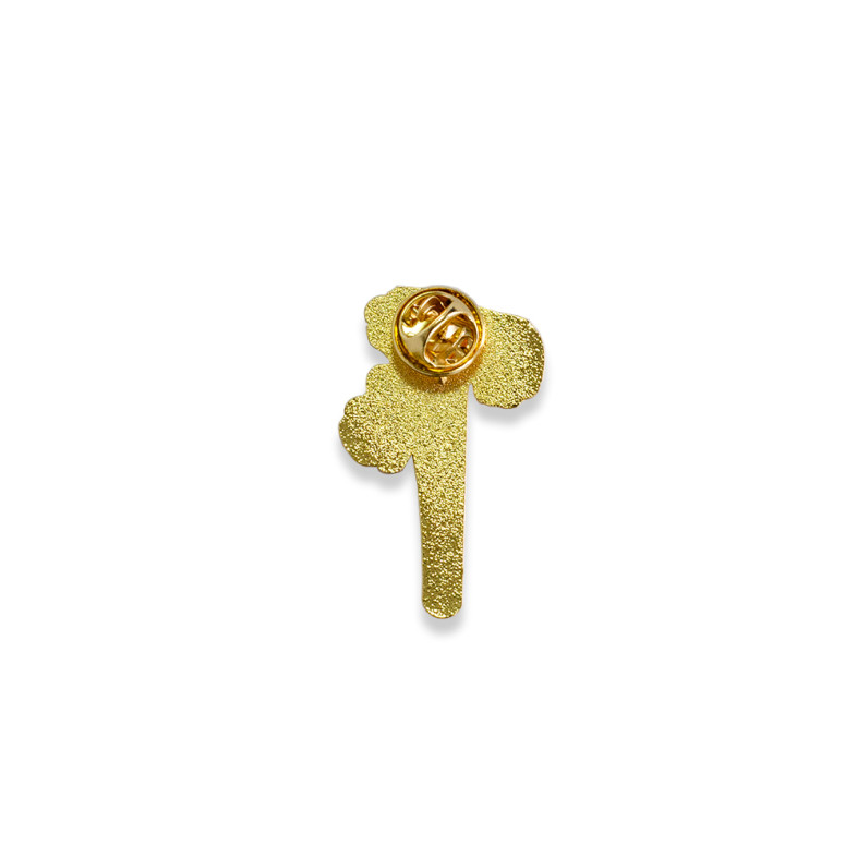 Metal pin badge Iris 1 pc.