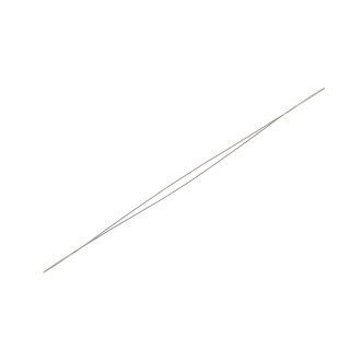 Forked cupronickel needle