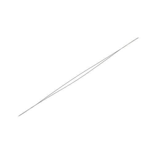 Forked cupronickel needle