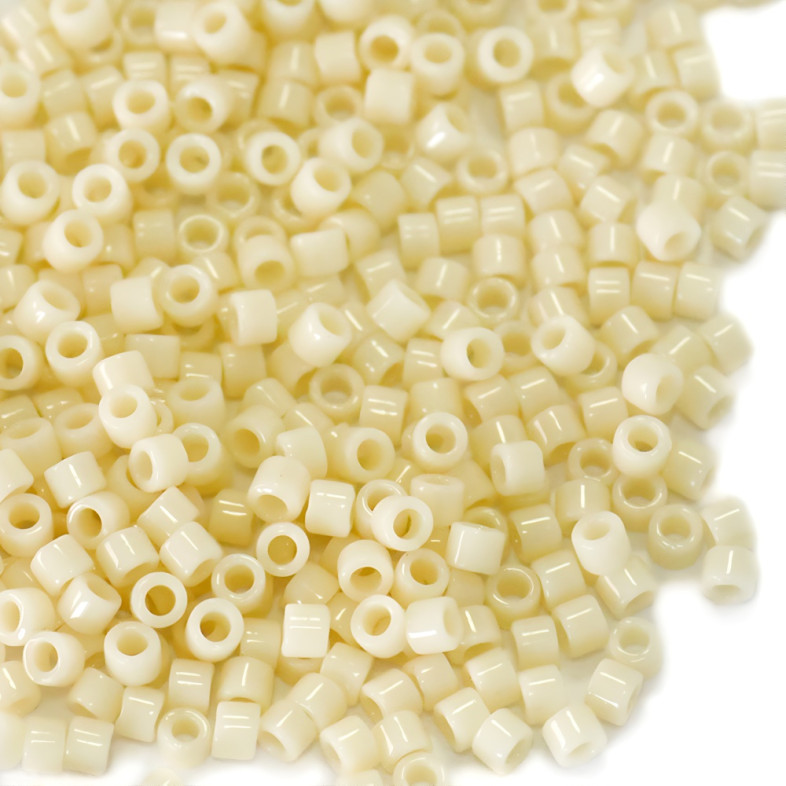 Japanese Miyuki Delica beads 11/0 DB-732 beige pack of 5 g