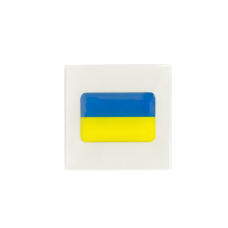 3D-naklejka Flaga Ukrainy 1 szt