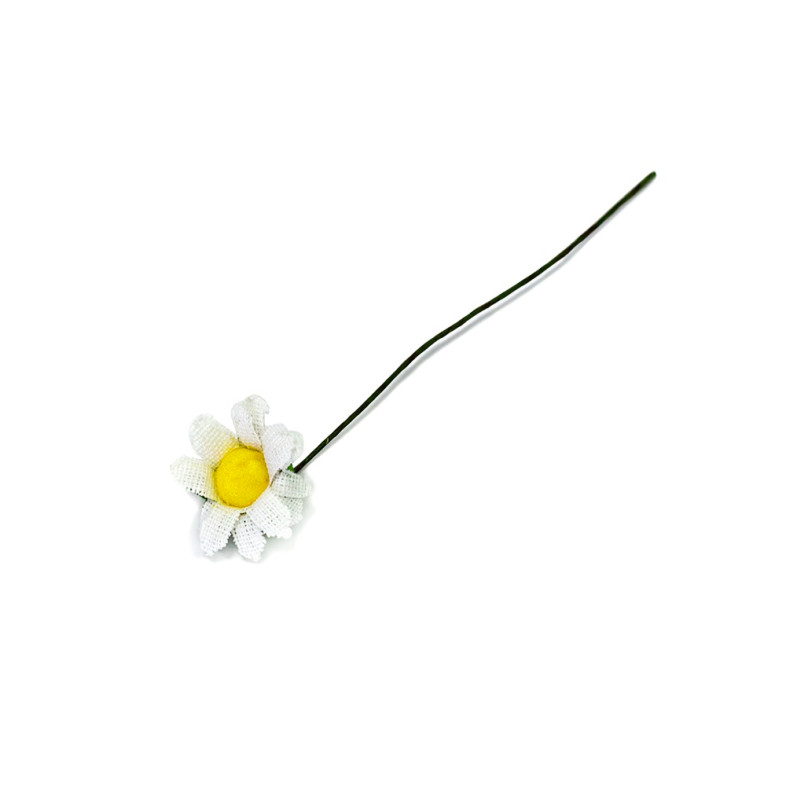 Artificial flower Chamomile white 1 pc