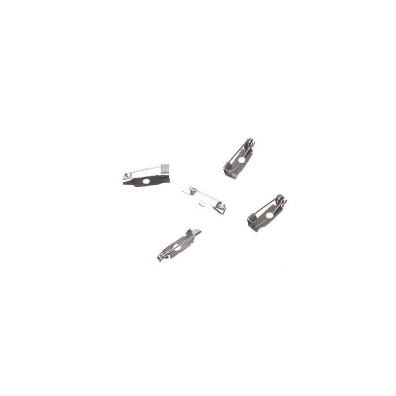 Baza do broszki 15×4 mm melchiorowy 1 szt