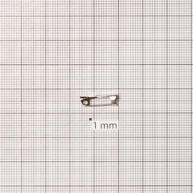 Baza do broszki 15×4 mm melchiorowy 1 szt