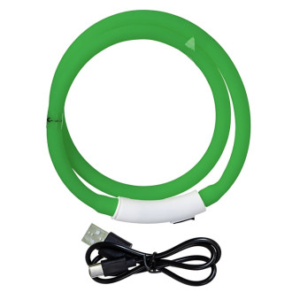 Decorative silicone strap glows in the dark green 1 pc