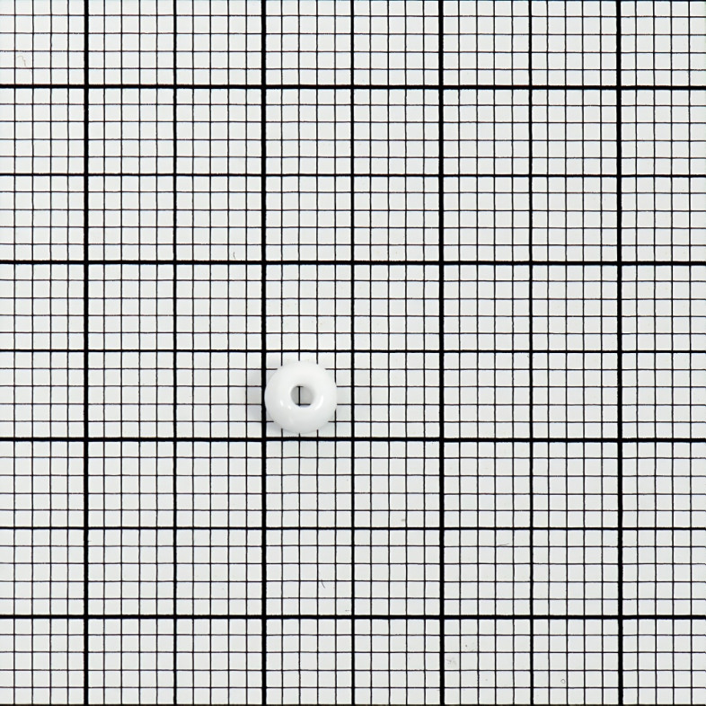03050 Czech beads Preciosa 6/0 white 50g