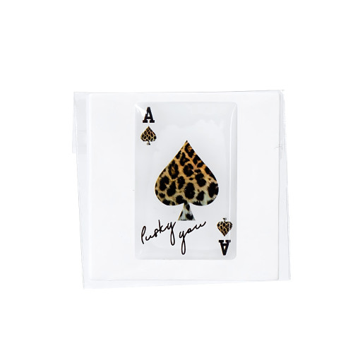 3D sticker Leo card 1 pc.
