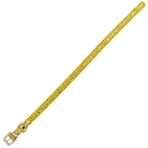 Decorative strap 25×10 cm yellow 1 pc