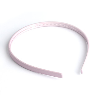 Opaska plastikowa 8,5 mm matowa różowa 1 szt