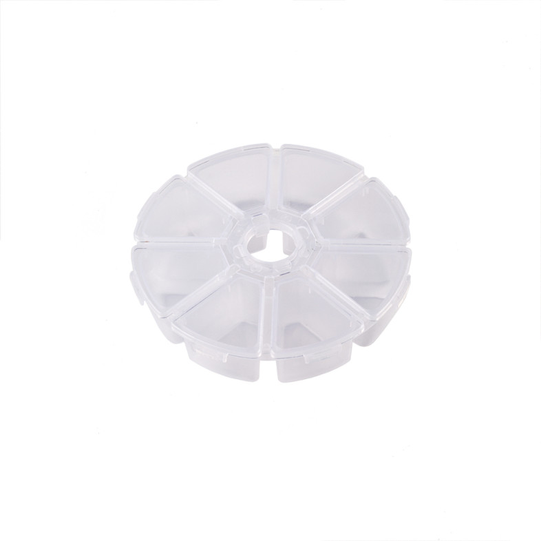 Craft container 10.6×10.6×2.8 cm