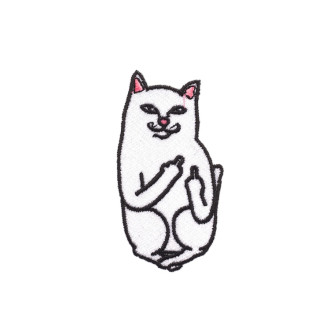 Fabric patch 95 mm Cat Lord Nermal white 1 pc.