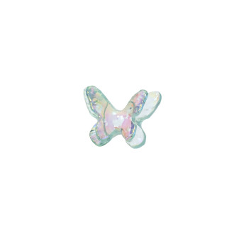 Decorative adhesive element Butterfly pearl blue