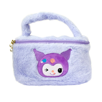 Cosmetic bag 24×16 cm Kuromi purple 1 pc