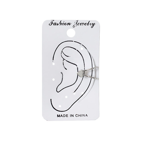 Kolczyk nausznica Serce melchiorowy 1 szt