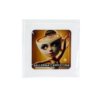 3D-стікер Ballerina Cappuccina 1 шт