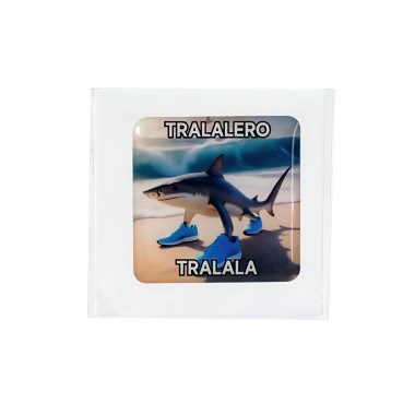 3D sticker Tralalero Tralala 1 pc.