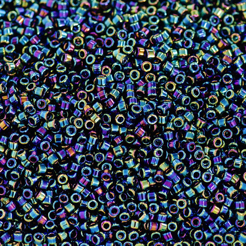 Japanese Miyuki Delica Beads 11/0 DB-5 Blue Iris 5 g