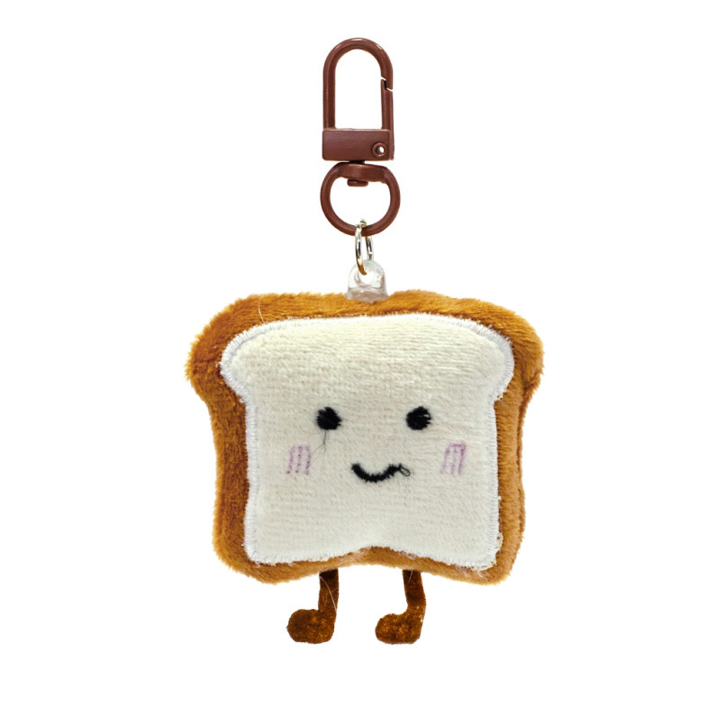 Keychain 22x25 mm Cookies brown 1 pc.