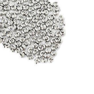Crimp 3 mm stainless steel cupronickel 1 pc.