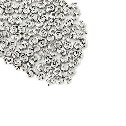 Crimp 3 mm stainless steel cupronickel 1 pc.