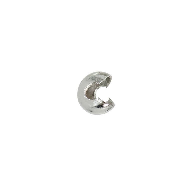 Crimp 3 mm stainless steel cupronickel 1 pc.