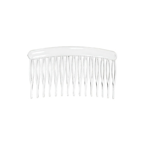 Plastic comb base 45×80 mm transparent 1 pc.